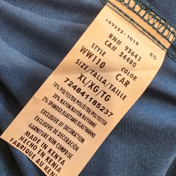 CHEROKEE Green Car Women's Scrub Pants Size XL NWT - Picture 4 of 13